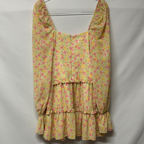 Majorelle Revolve Apple Mini Dress in Pink Lemonade Multi S - Picture 5 of 8